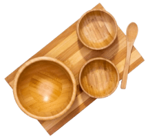 Bamboo platter